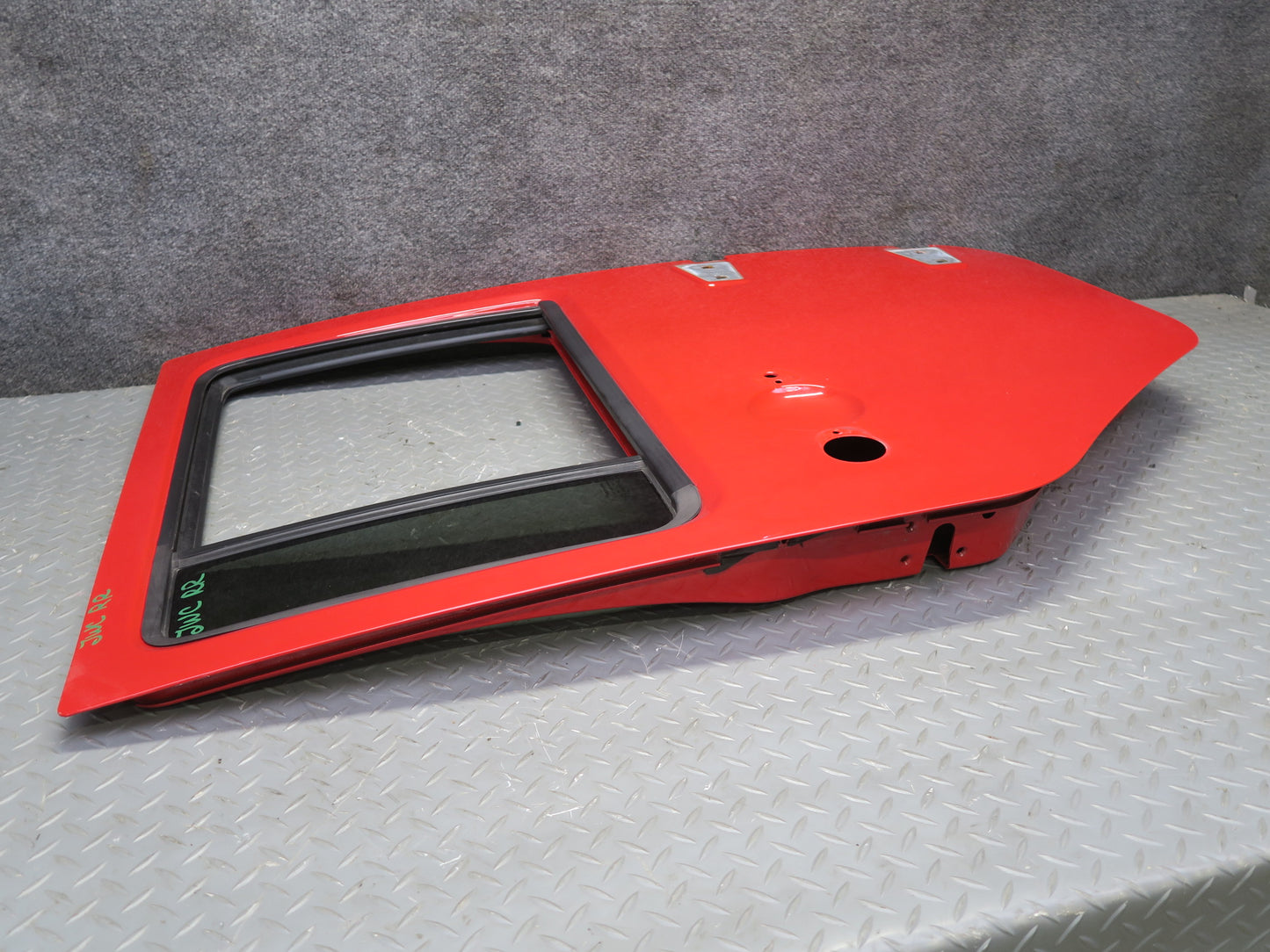 11-18 Jeep Wrangler JK 4-DOOR Rear Right Door Shell Panel RED OEM