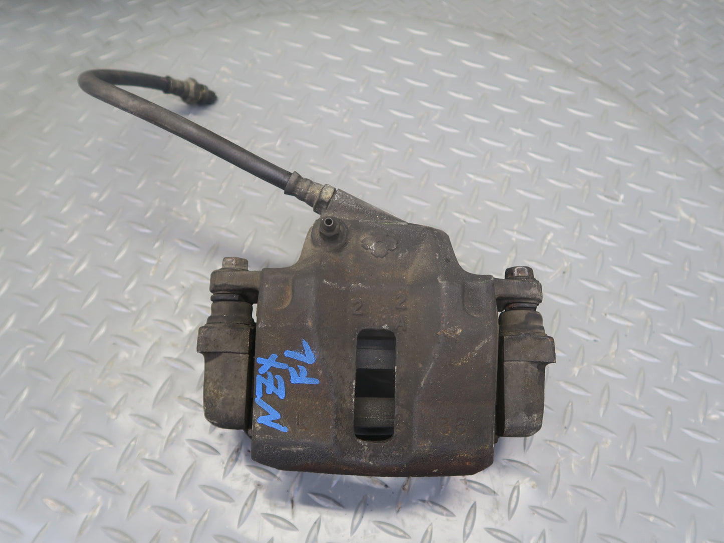 81-83 Datsun S130 280ZX Set of 2 Front Left & Right Brake Caliper w Hose OEM