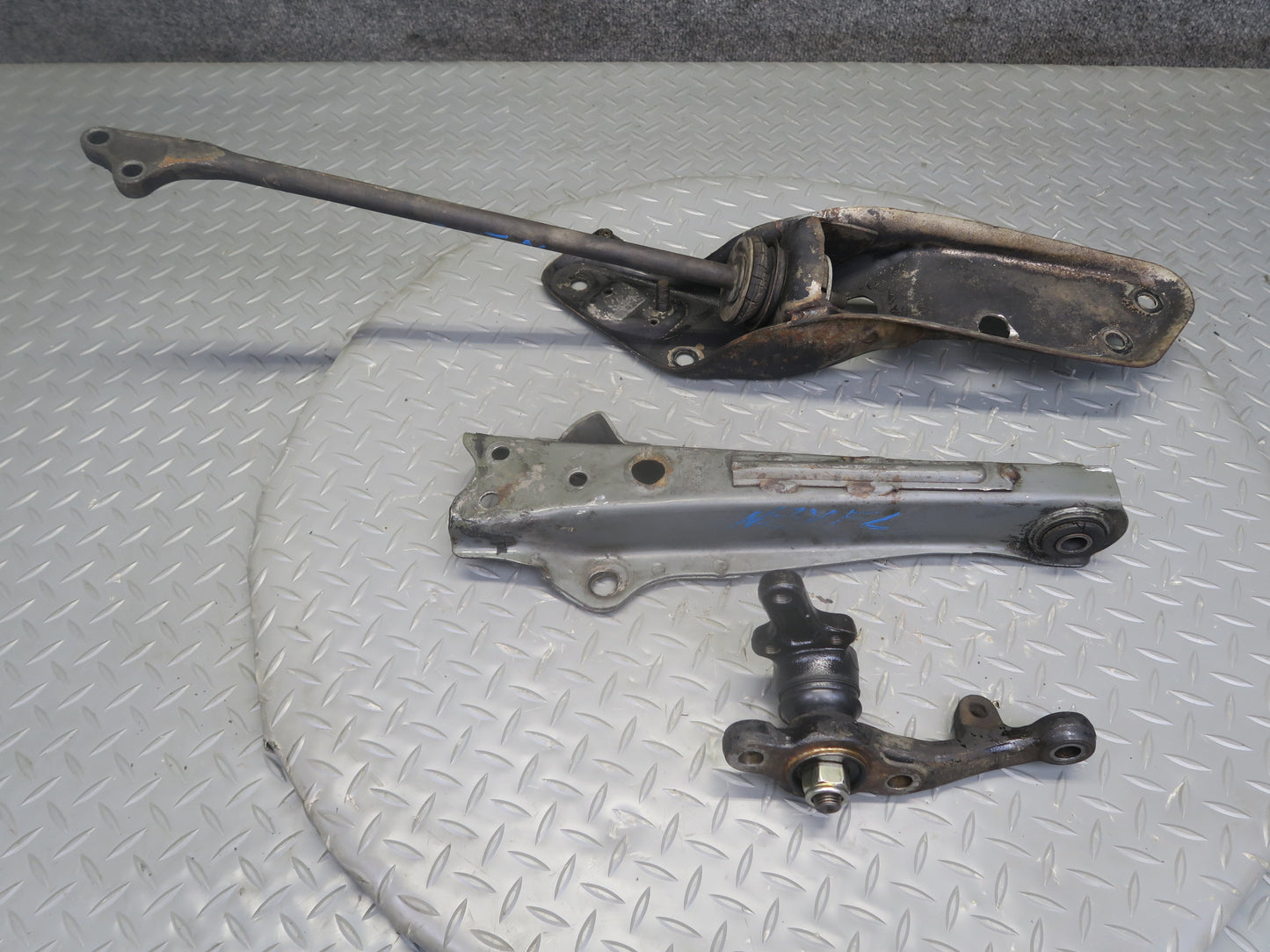 79-83 Datsun 280ZX 2+2 Front Left Suspension Control Strut Rod Arm Set OEM