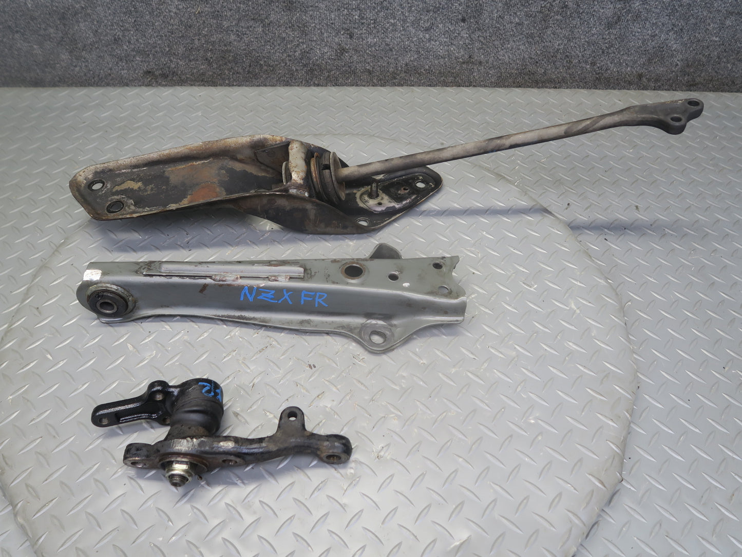 79-83 Datsun 280ZX 2+2 Front Right Suspension Control Strut Rod Arm Set OEM