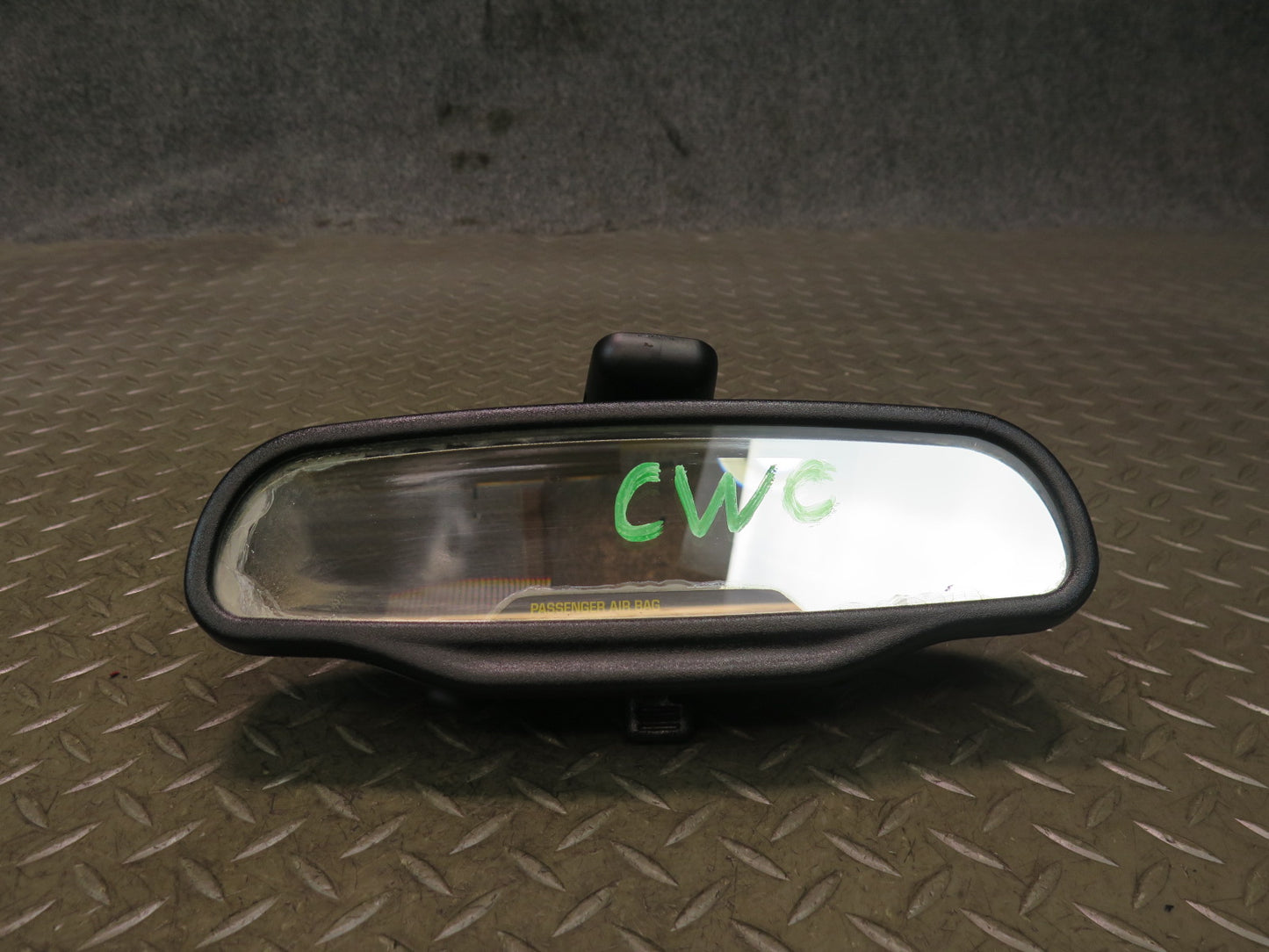 06-08 Chevrolet Corvette C6 Manual Dimming Interior Rear View Mirror Black OEM