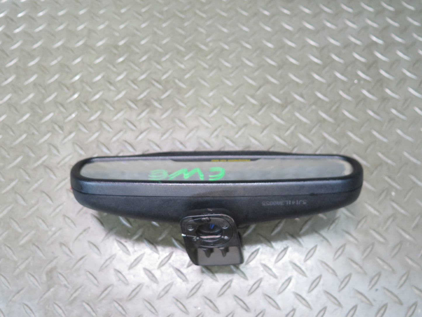 06-08 Chevrolet Corvette C6 Manual Dimming Interior Rear View Mirror Black OEM
