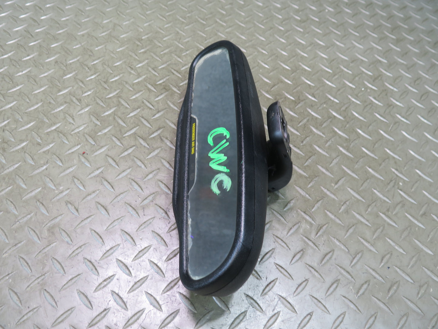 06-08 Chevrolet Corvette C6 Manual Dimming Interior Rear View Mirror Black OEM
