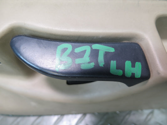 96-02 BMW E36/7 Z3 Left Seat Trim Cover Beige w Adjustment Lever 8398247 OEM