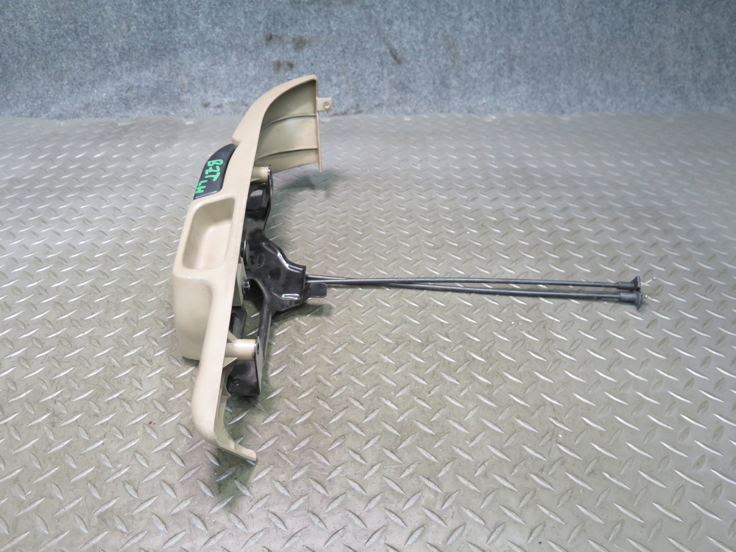 96-02 BMW E36/7 Z3 Left Seat Trim Cover Beige w Adjustment Lever 8398247 OEM
