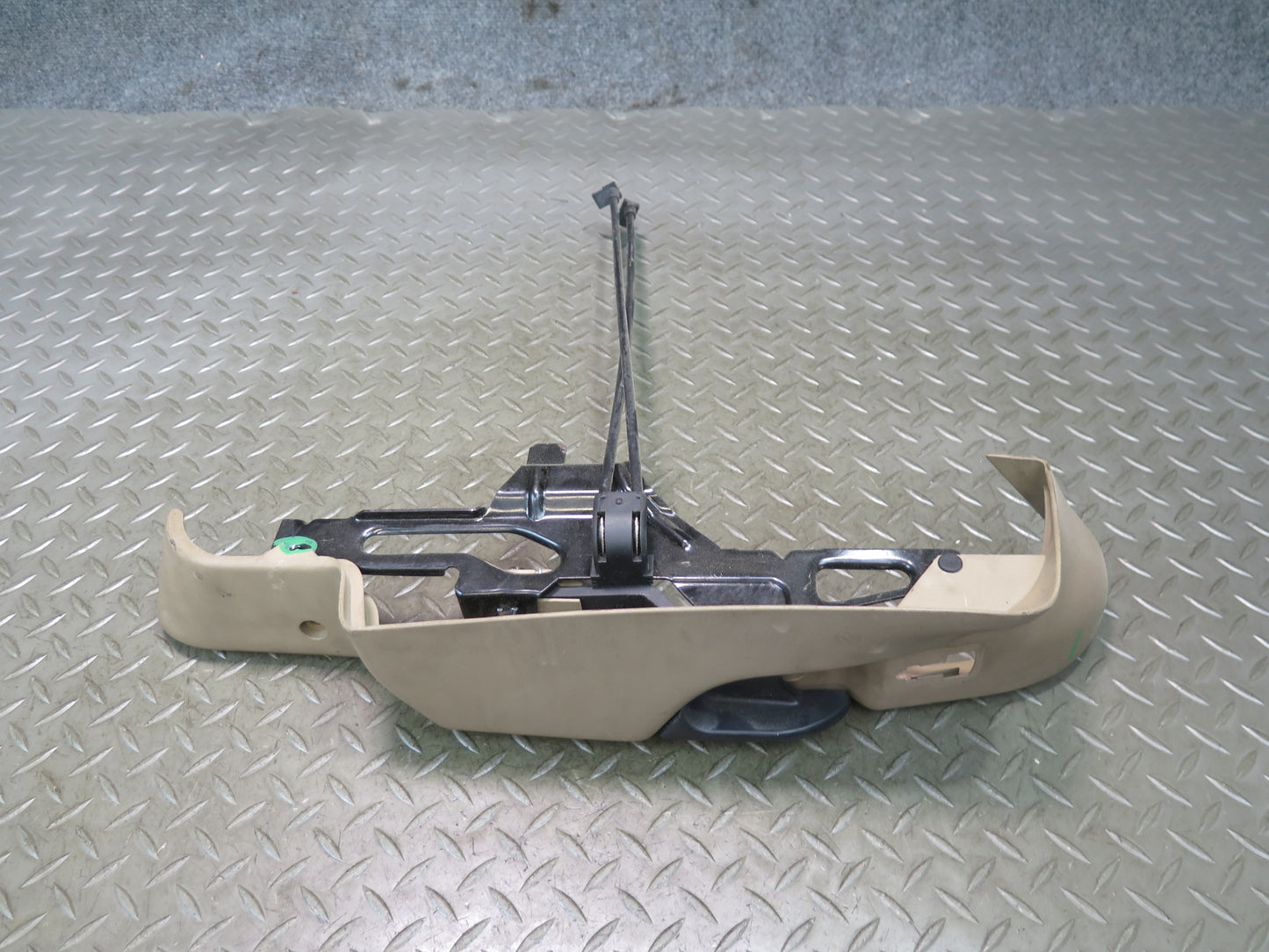 96-02 BMW E36/7 Z3 Left Seat Trim Cover Beige w Adjustment Lever 8398247 OEM