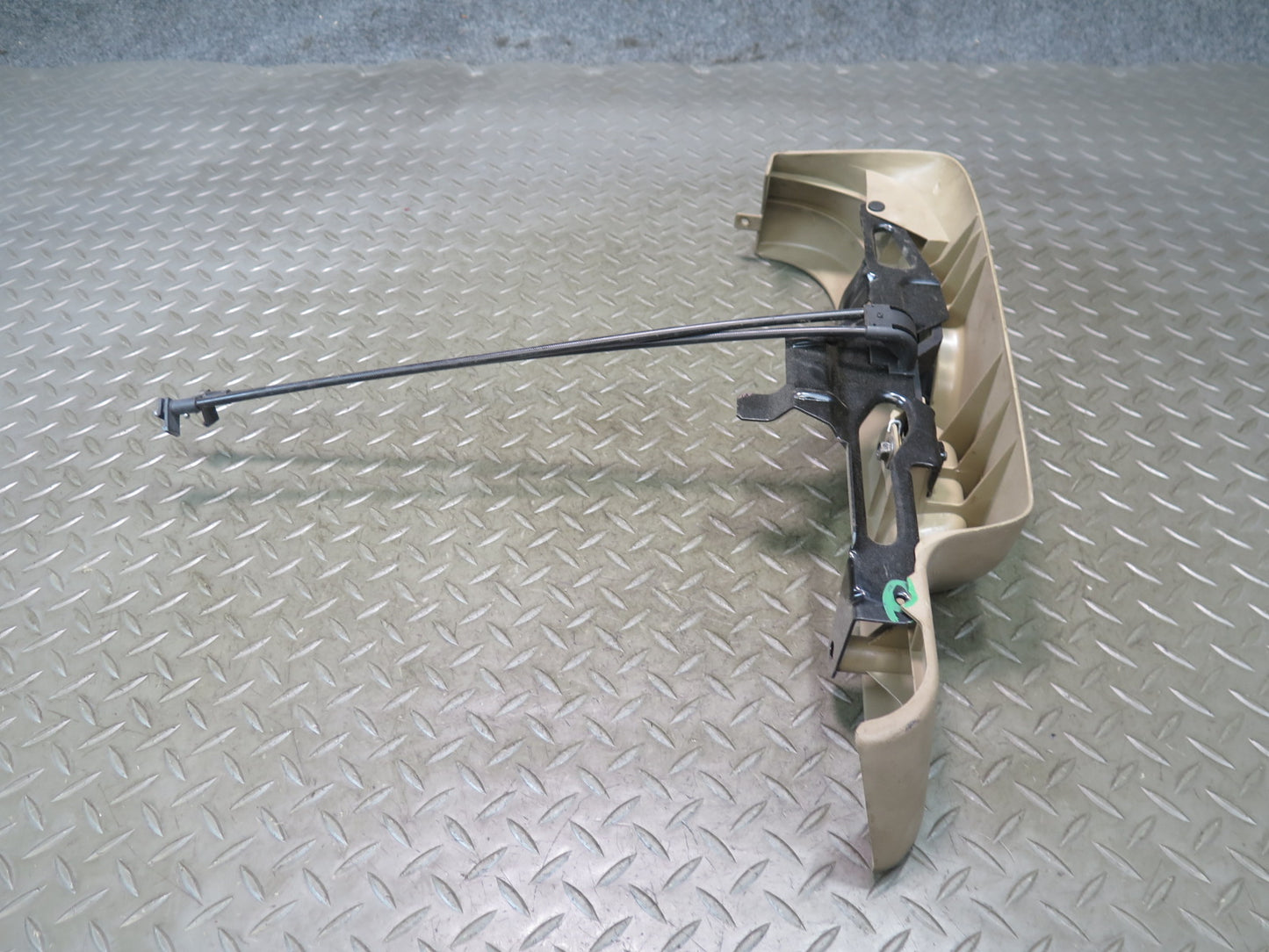 96-02 BMW E36/7 Z3 Left Seat Trim Cover Beige w Adjustment Lever 8398247 OEM