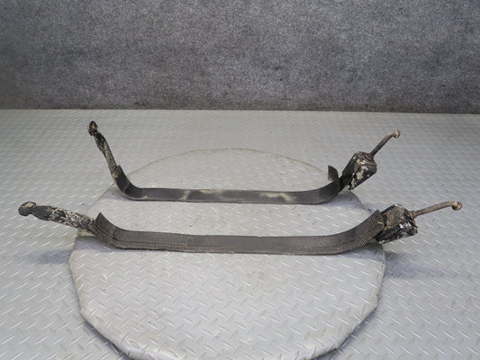 79-83 Datsun Nissan 280ZX S130 Set of 2 Fuel Gas Tank Strap Mount Bracket OEM