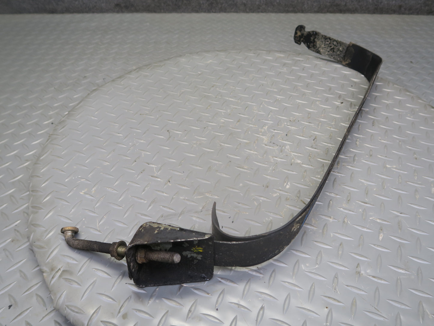 79-83 Datsun Nissan 280ZX S130 Set of 2 Fuel Gas Tank Strap Mount Bracket OEM