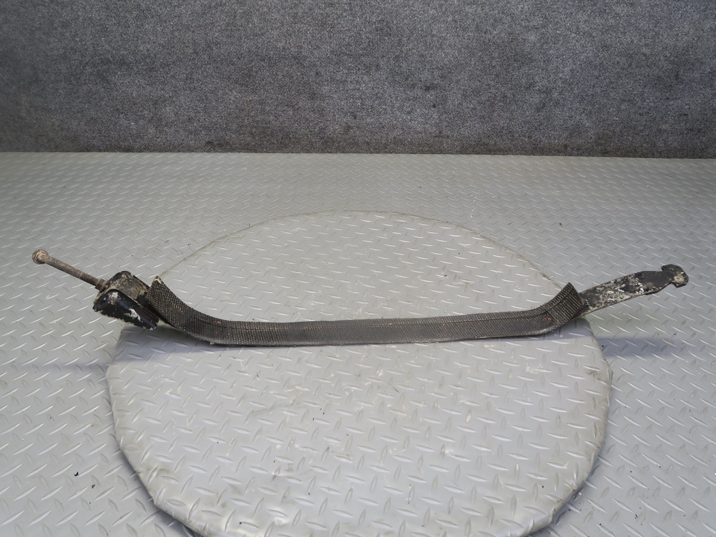 79-83 Datsun Nissan 280ZX S130 Set of 2 Fuel Gas Tank Strap Mount Bracket OEM