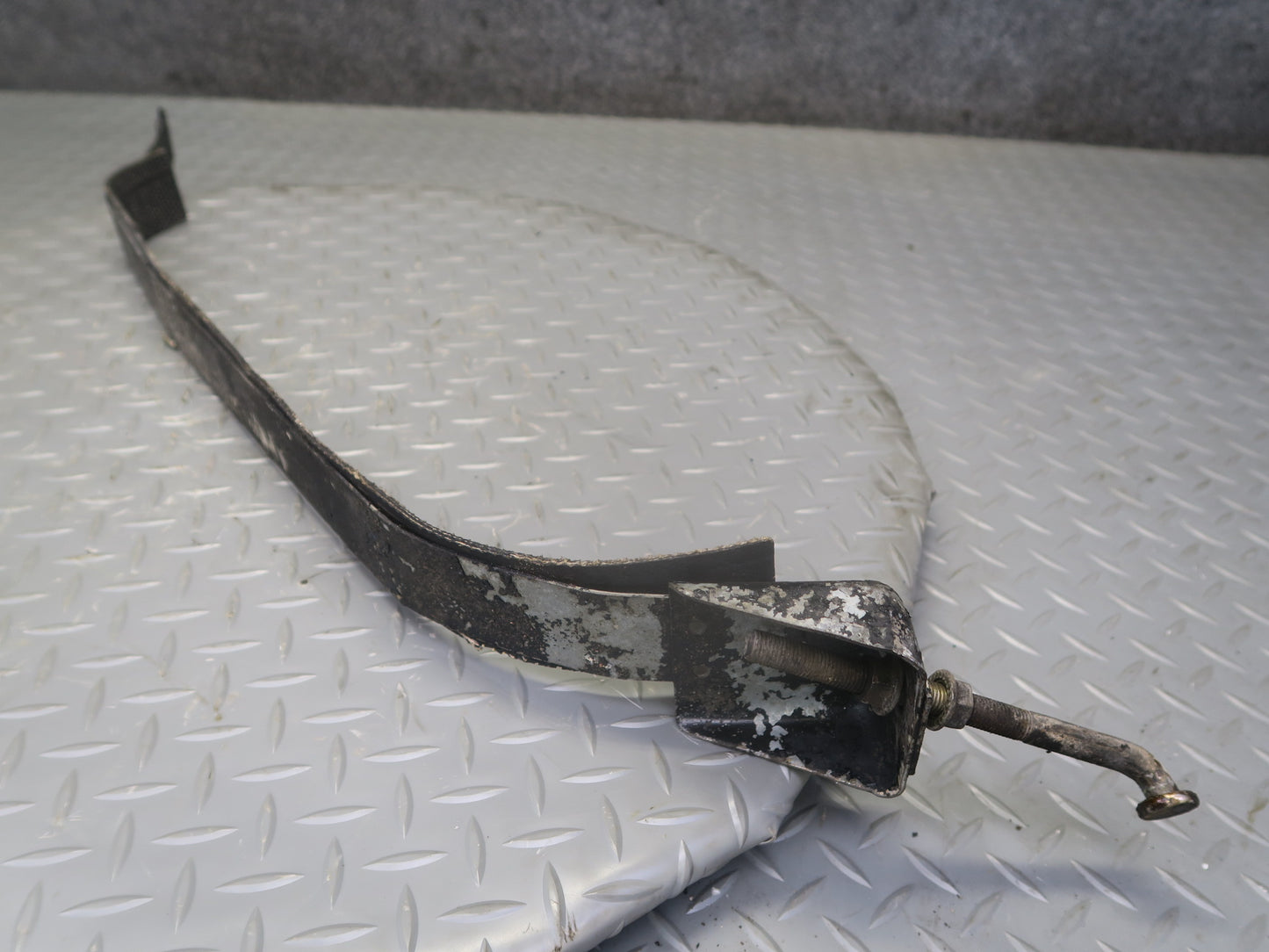 79-83 Datsun Nissan 280ZX S130 Set of 2 Fuel Gas Tank Strap Mount Bracket OEM