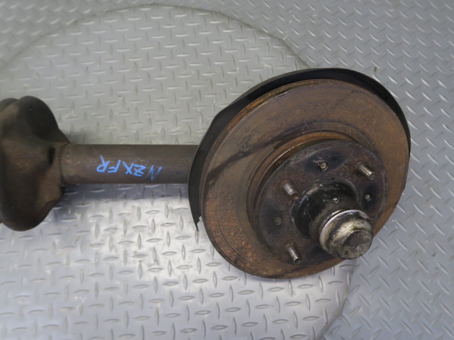 82-83 Datsun 280ZX S130 2+2 NA Front Right Shock Strut w Spindle Knuckle OEM