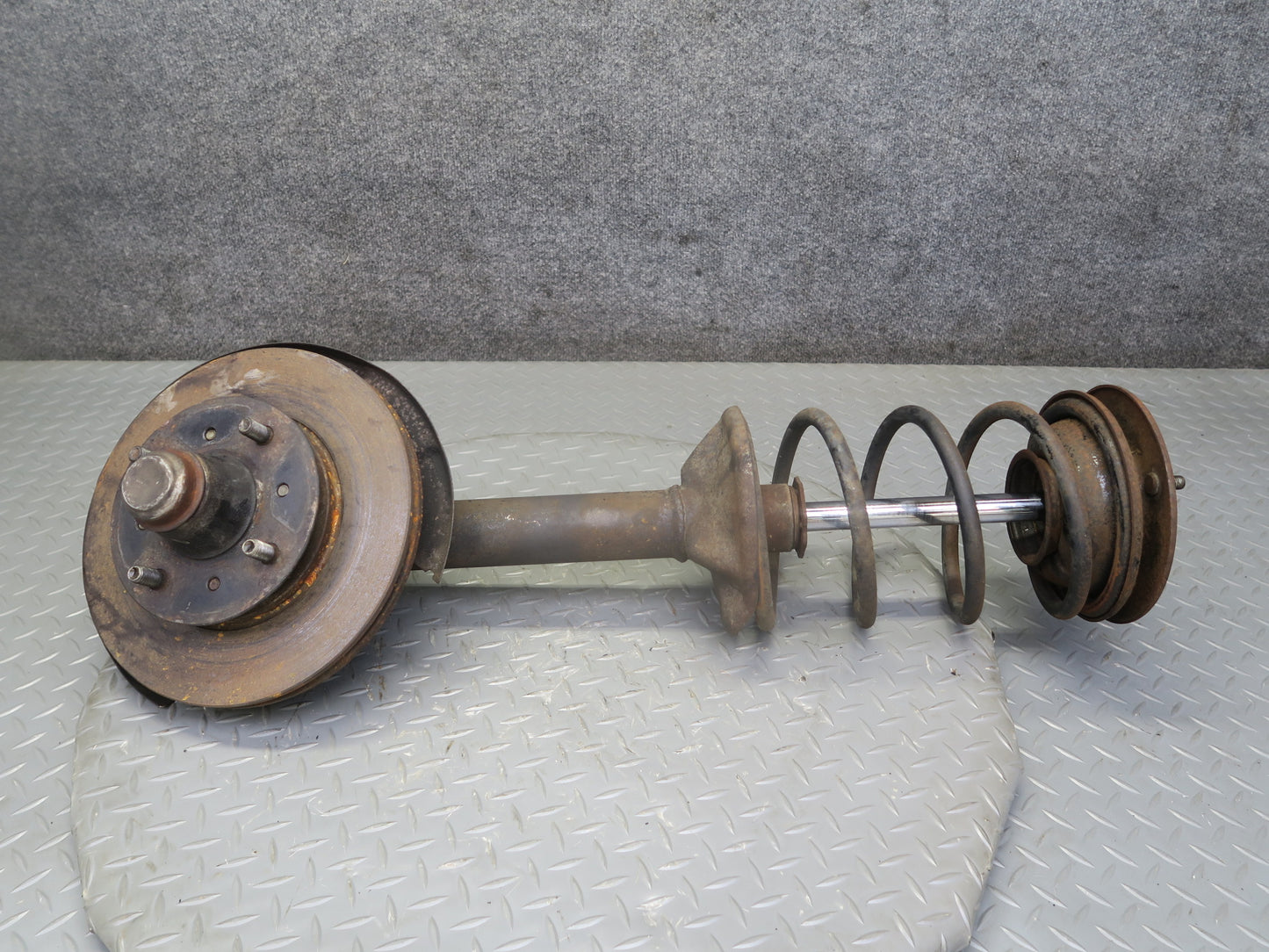 82-83 Datsun 280ZX S130 2+2 NA Front Left Shock Strut w Spindle Knuckle OEM