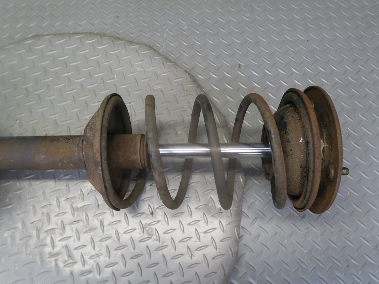 82-83 Datsun 280ZX S130 2+2 NA Front Left Shock Strut w Spindle Knuckle OEM