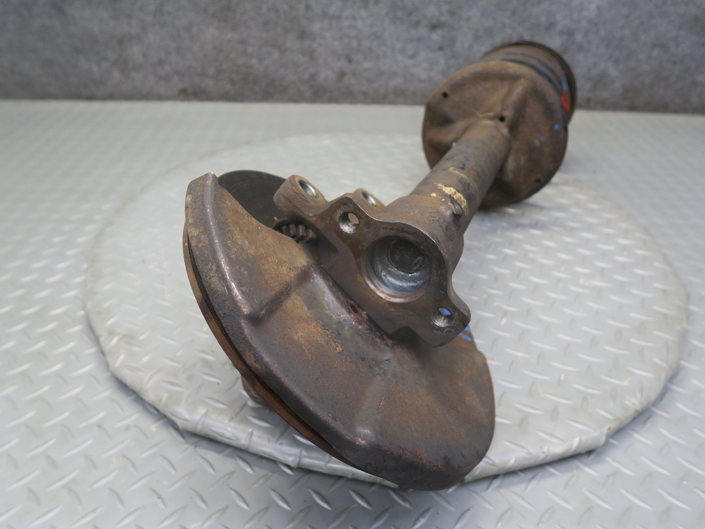 82-83 Datsun 280ZX S130 2+2 NA Front Left Shock Strut w Spindle Knuckle OEM