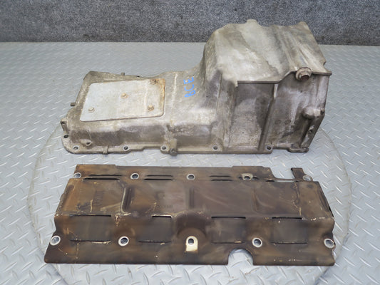 10-14 Cadillac Escalade 6.2L Engine Motor Lower Oil Baffle Pan Set