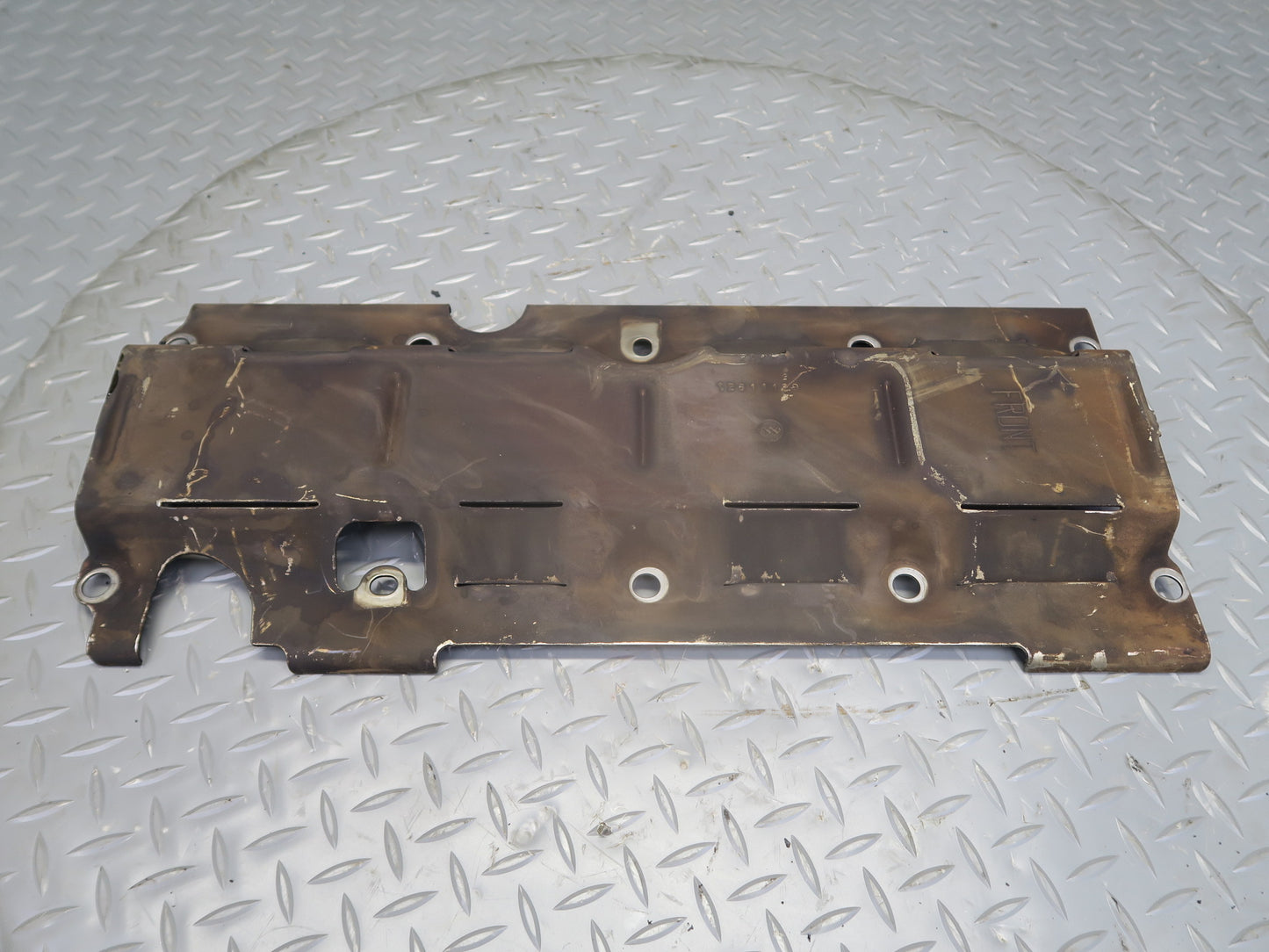 10-14 Cadillac Escalade 6.2L Engine Motor Lower Oil Baffle Pan Set