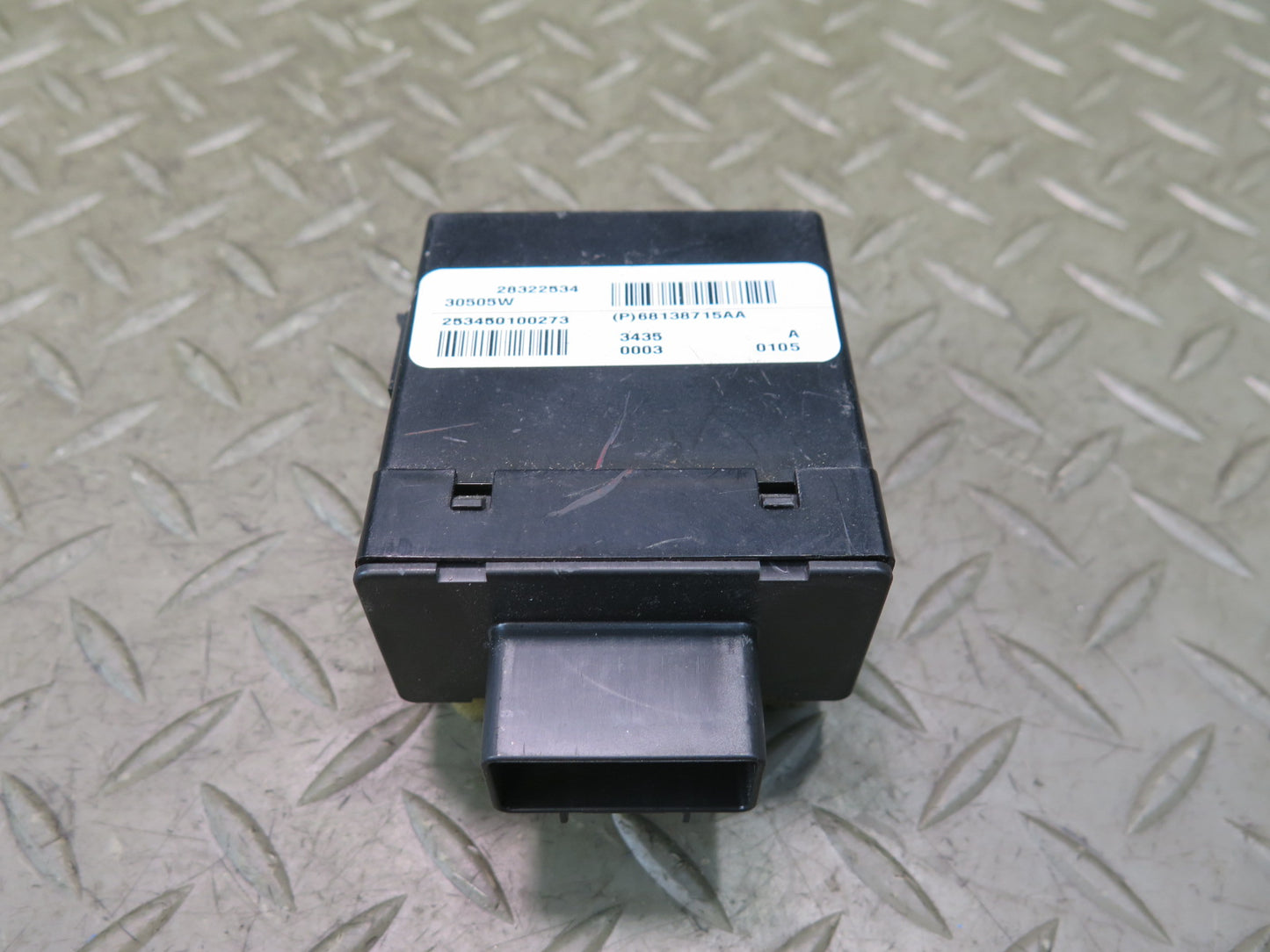 12-17 Jeep Wrangler JK Heated Seat Module 68138715AA OEM