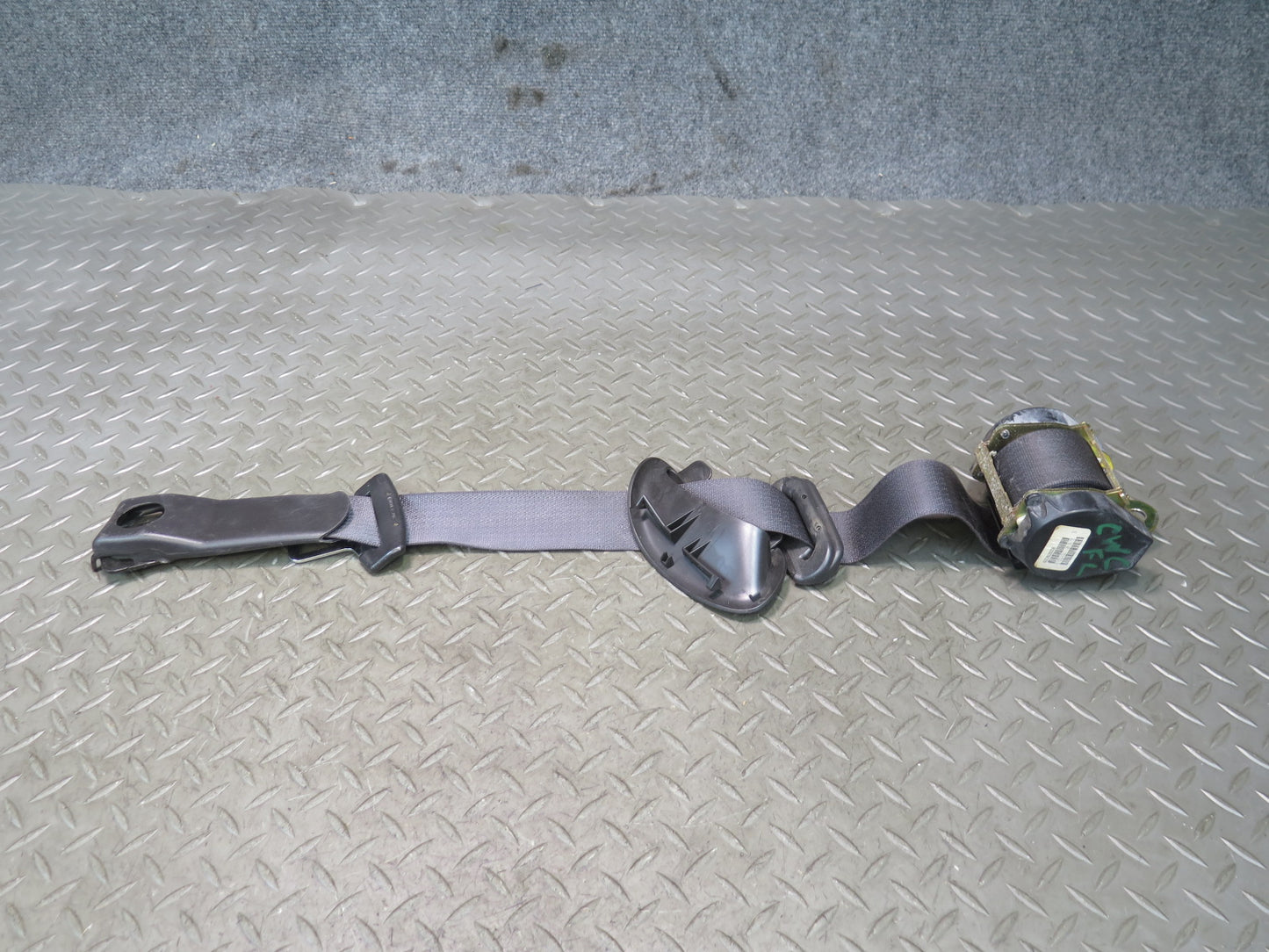 06-12 CHEVROLET CORVETTE C6 SET OF 2 FRONT RIGHT & LEFT SEATBELT RETRACTOR OEM