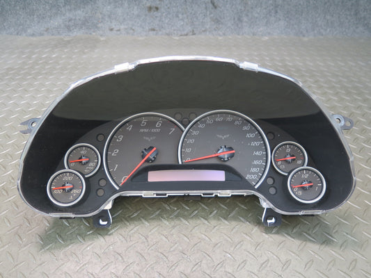 06-08 Chevrolet Corvette C6 Instrument Cluster Gauge Speedometer 10392168 OEM