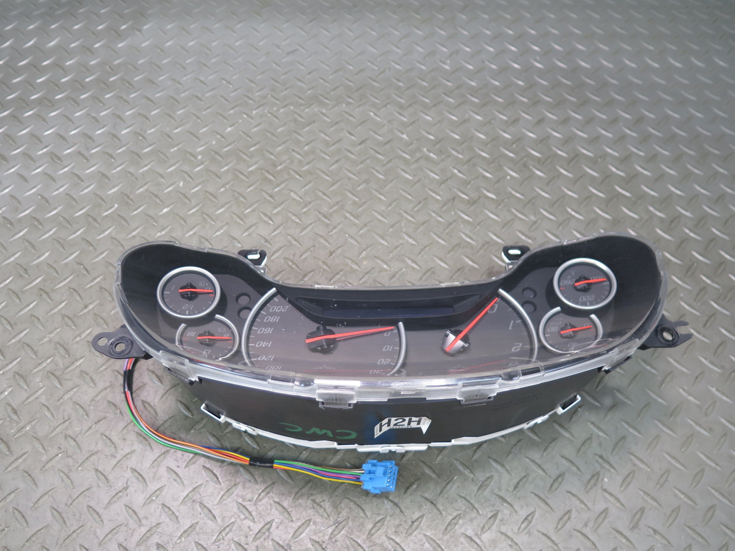 06-08 Chevrolet Corvette C6 Instrument Cluster Gauge Speedometer 10392168 OEM