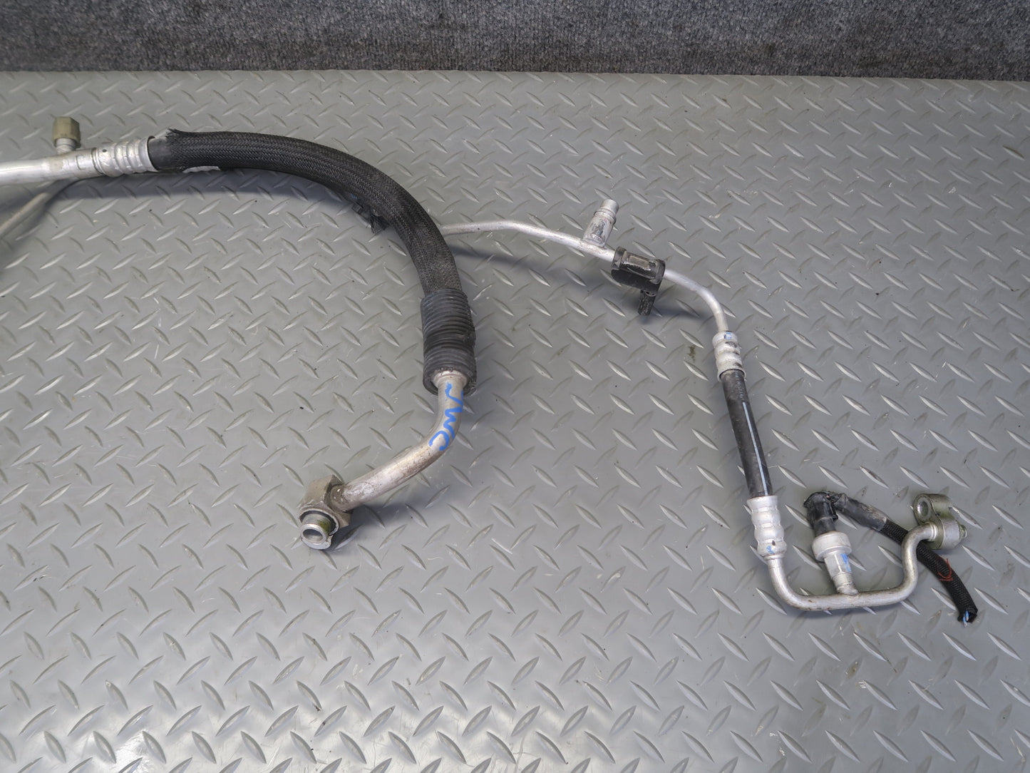 15-18 Jeep Wrangler JK 3.6L A/C Air Condition Hose Pipe Line Set OEM