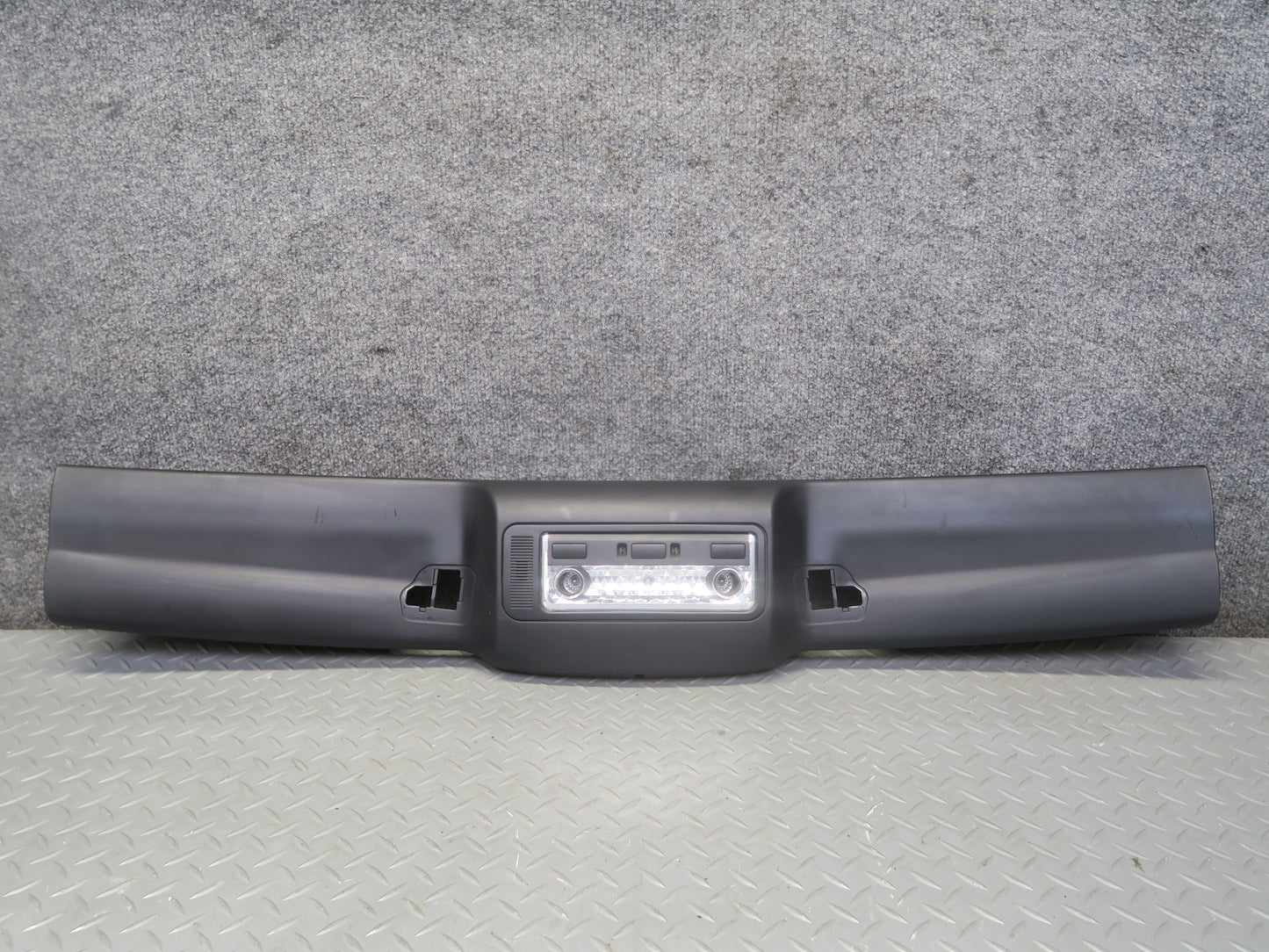 03-08 BMW E85 Z4 Roadster Headliner Trim Cover w Dome Light Black 7016664 OEM