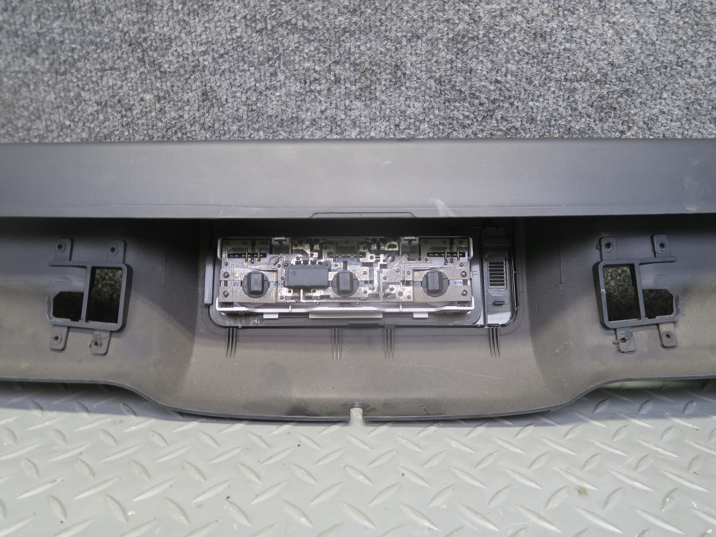 03-08 BMW E85 Z4 Roadster Headliner Trim Cover w Dome Light Black 7016664 OEM
