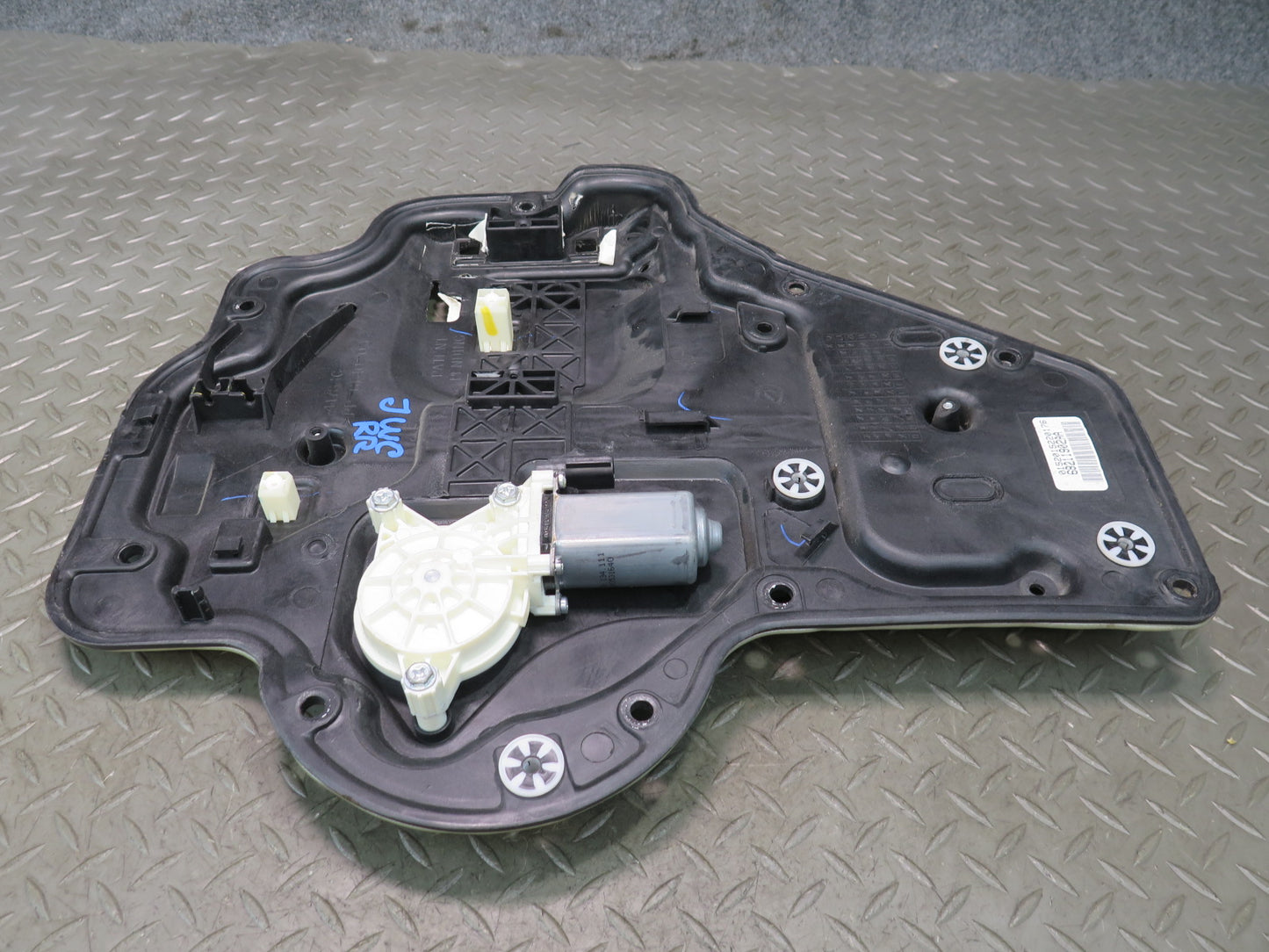 11-17 Jeep Wrangler JK 4-DOOR Rear Right Door Window Regulator w Motor OEM