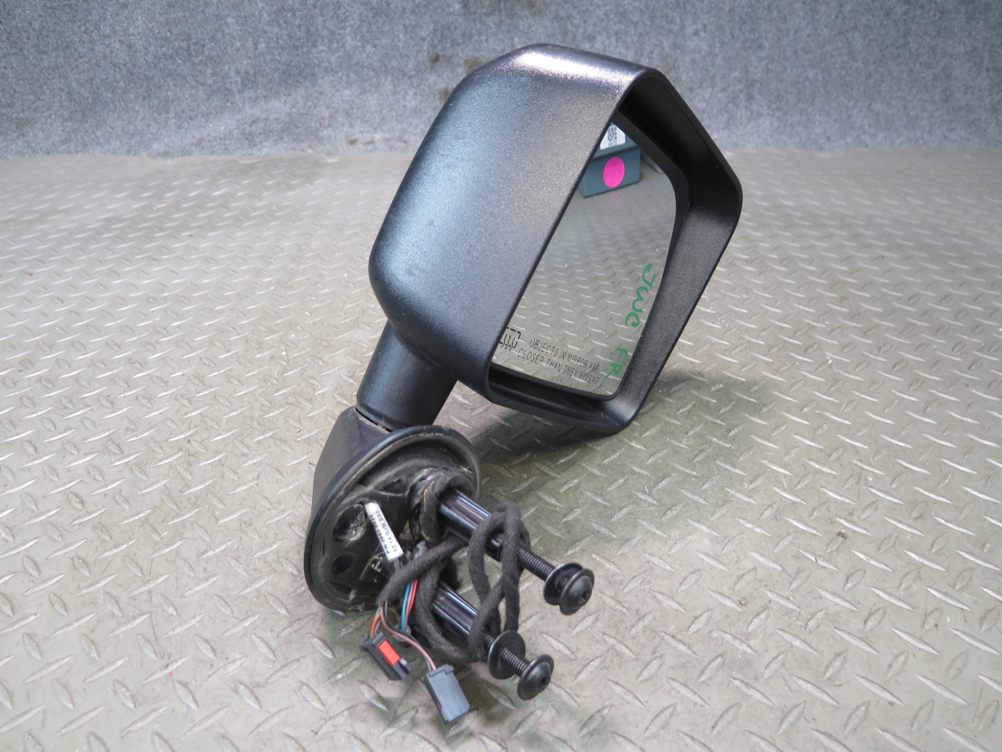14-18 Jeep Wrangler JK Right Door Exterior Side View Heated Mirror OEM