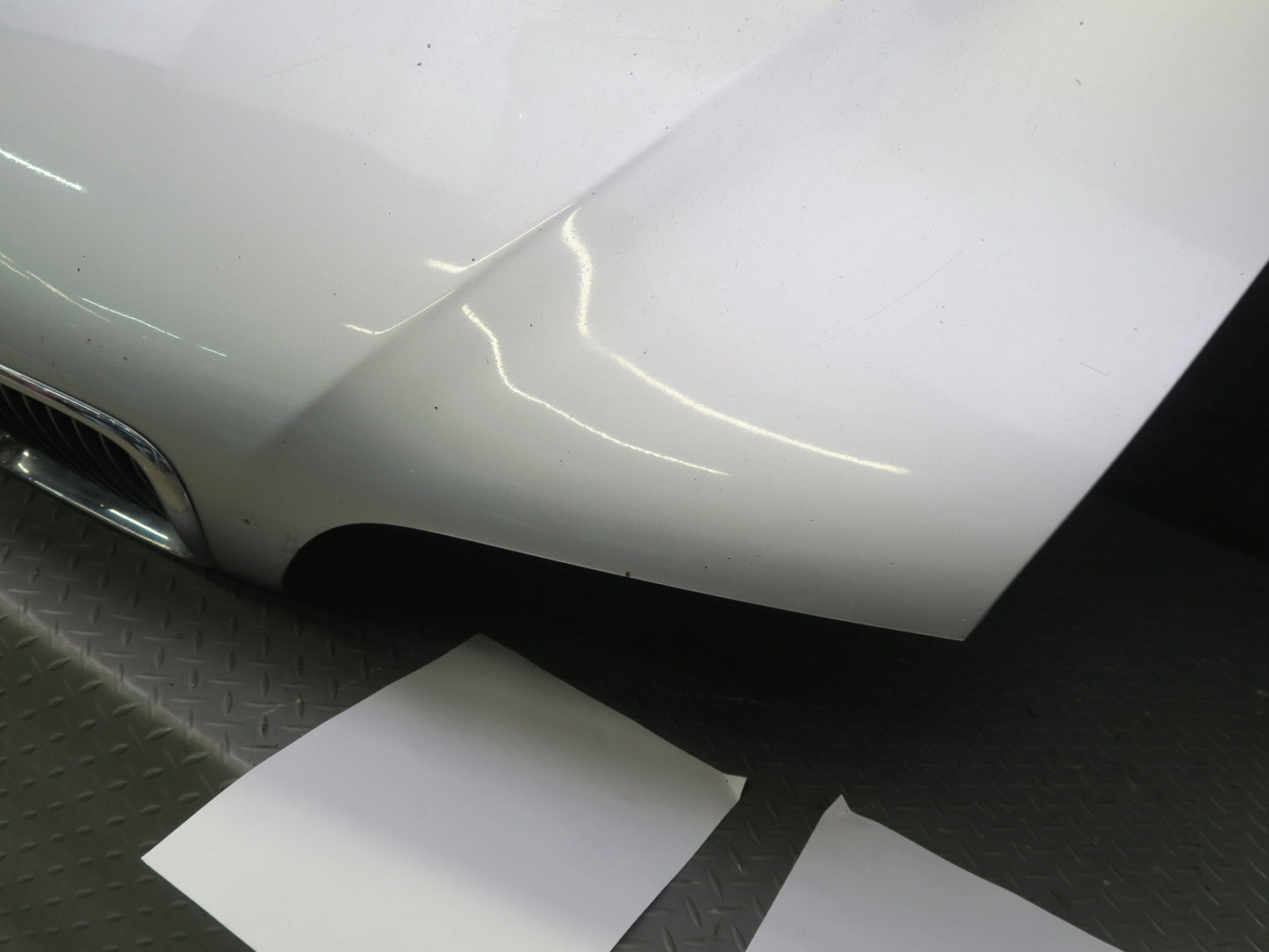 99-03 BMW E39 540ia Front Hood Bonnet Shell Panel Titan Silver OEM