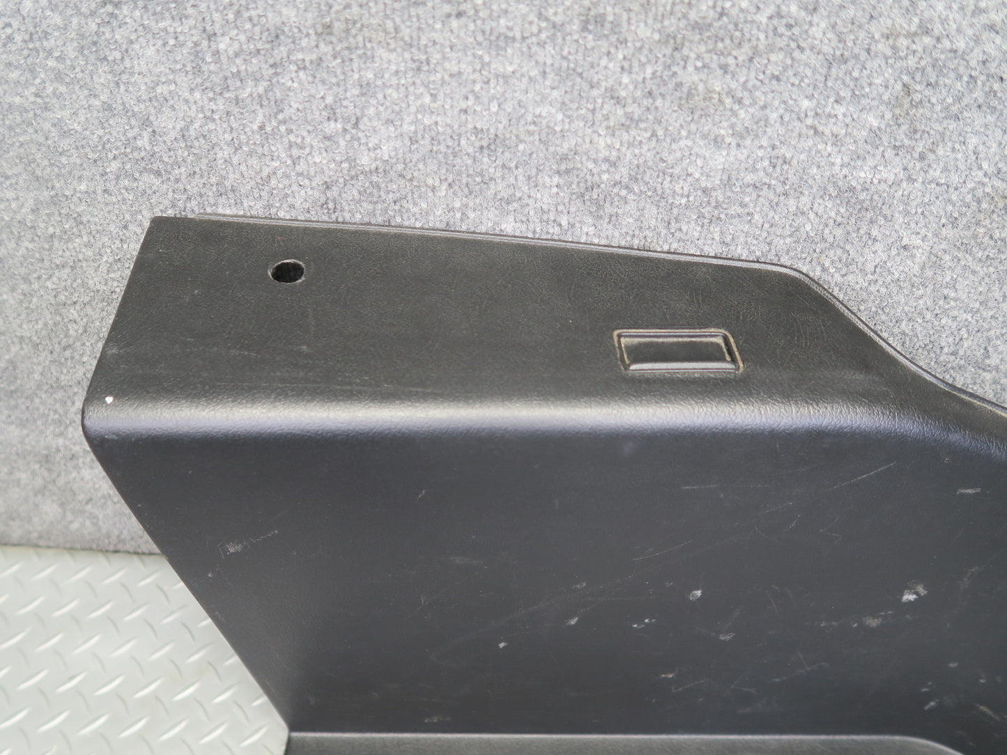 87-89 Nissan Z31 300ZX 2+2 Rear Right Trunk Trim Cover Panel Black OEM