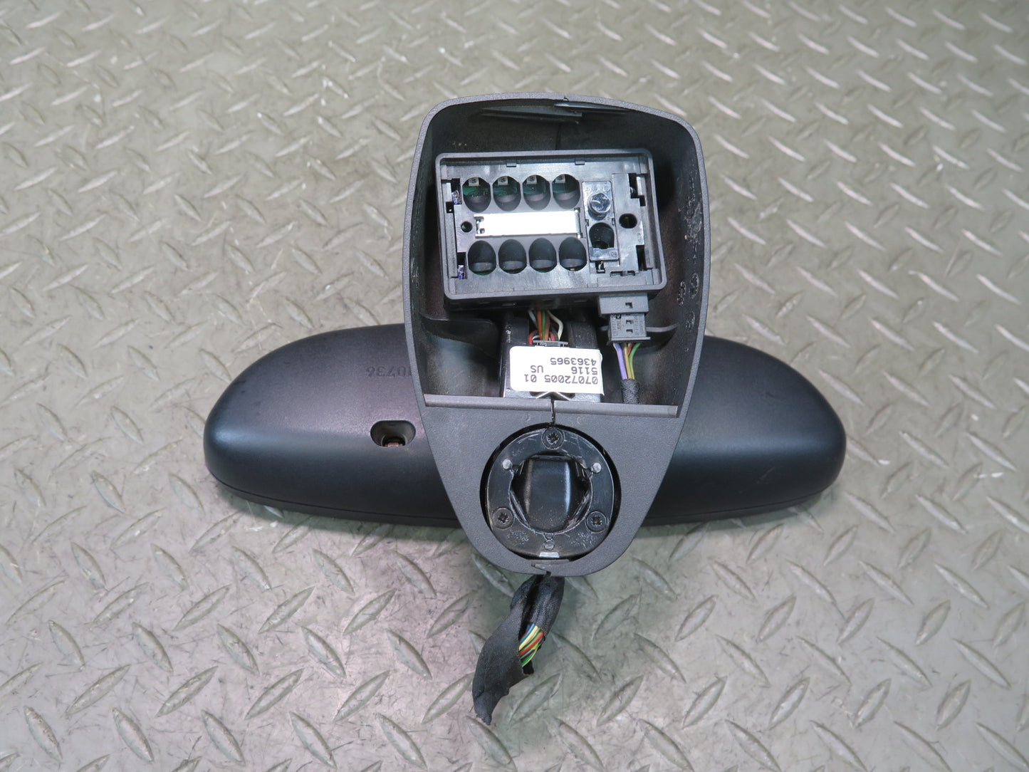 03-08 BMW E85 Z4 Auto Dimming Interior Rear View Mirror EC LED w Rain Sensor OEM