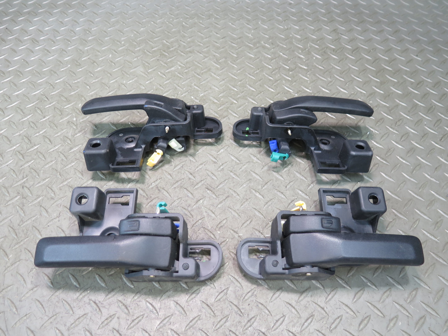 11-18 Jeep Wrangler JK Set of 4 Front & Rear Door Interior Handle OEM