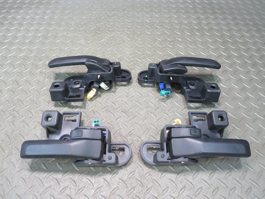 11-18 Jeep Wrangler JK Set of 4 Front & Rear Door Interior Handle OEM