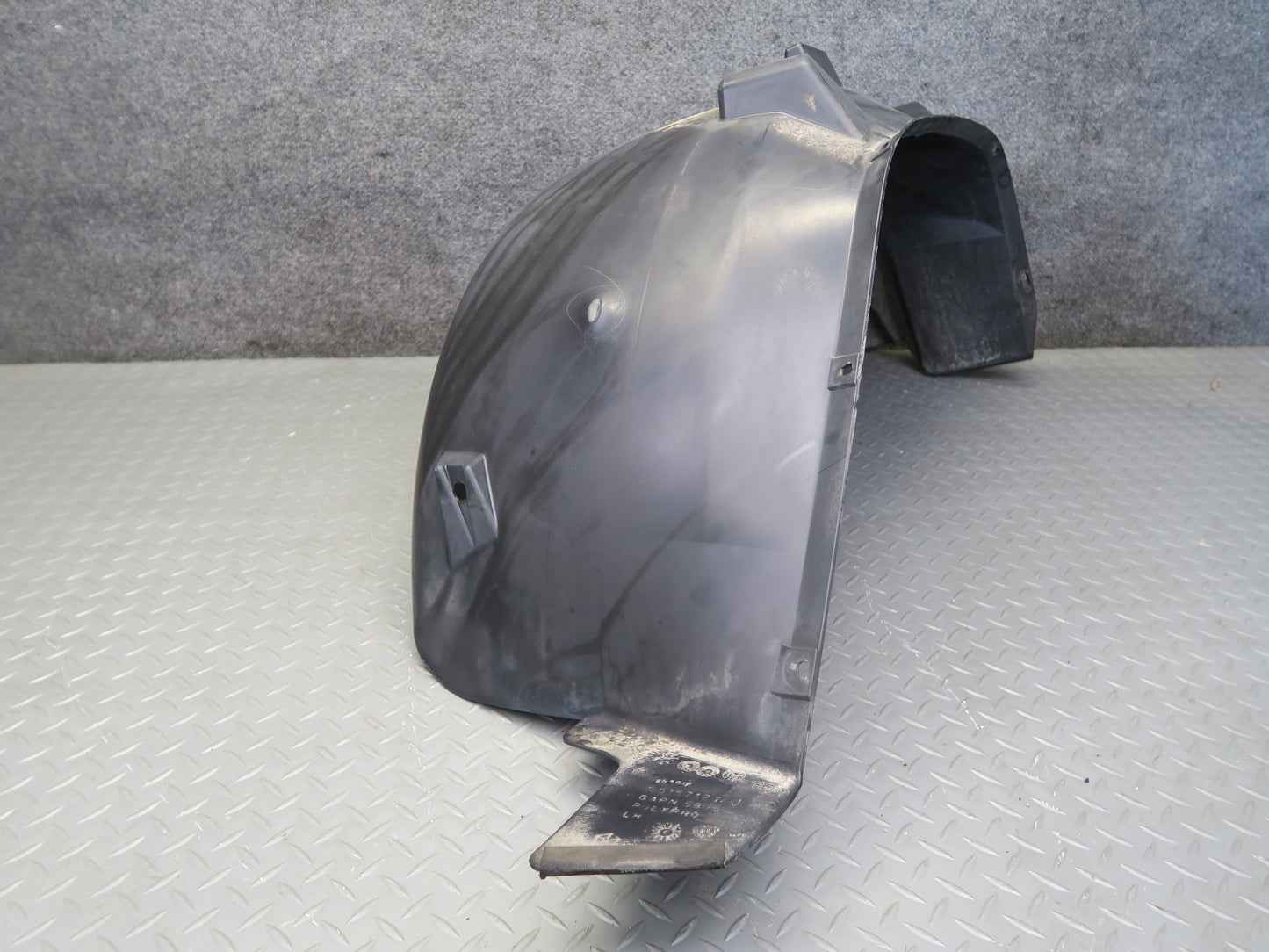 11-18 Jeep Wrangler JK Rear Left Fender Liner Splash Shield 55157127AJ OEM