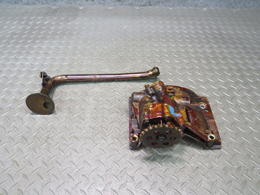 01-06 BMW E46 330ci M54 Engine Motor Oil Pump w Tube 7501569 OEM