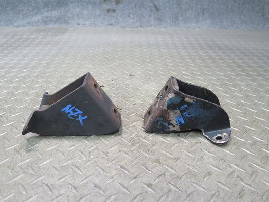 79-83 Datsun 280ZX A/T Set of 2 Left & Right Engine Motor Mount Bracket OEM