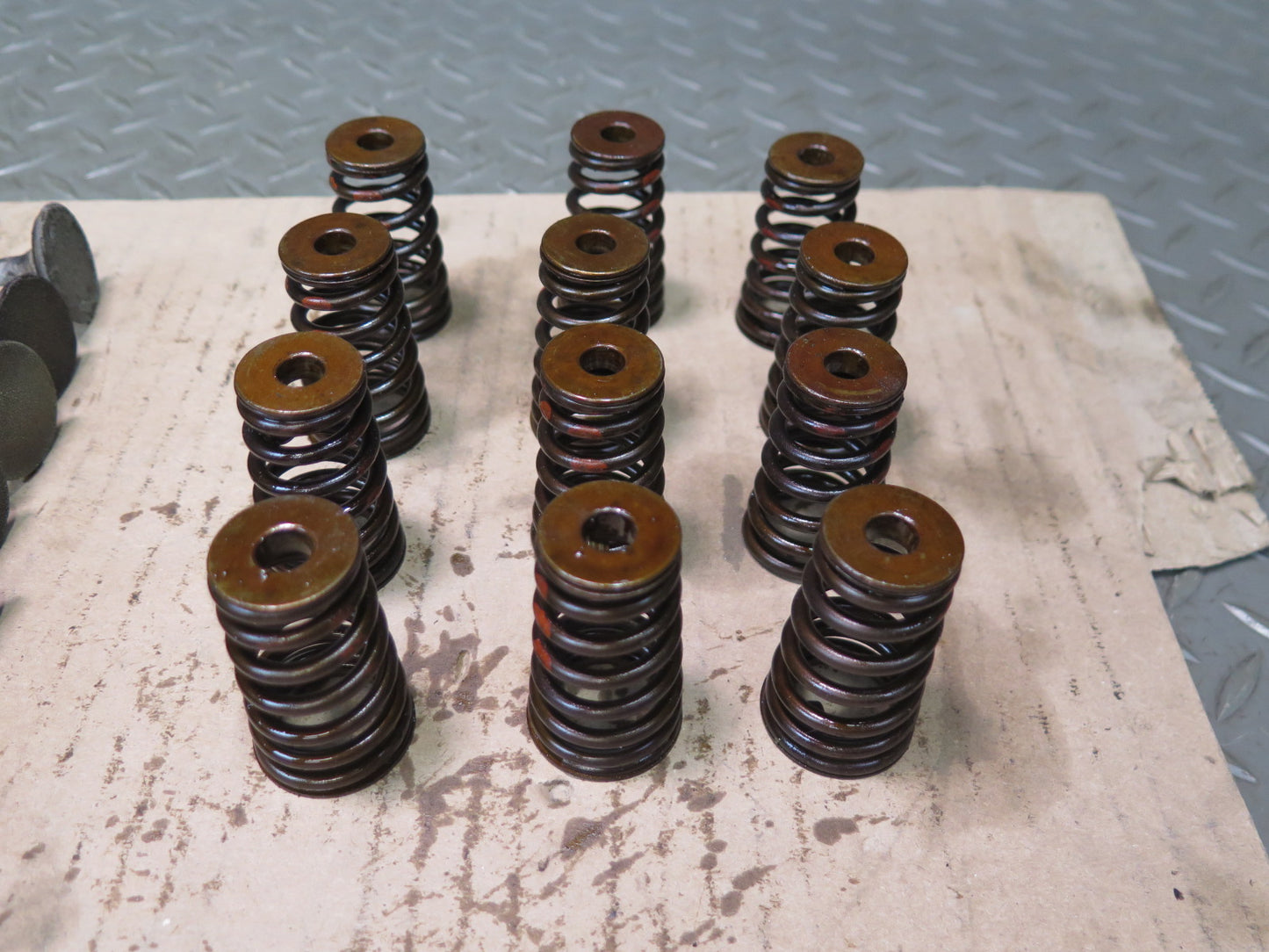 01-06 BMW E46 330ci M54 24pcs Engine Motor Outlet Exhaust Valve w Spring Set OEM