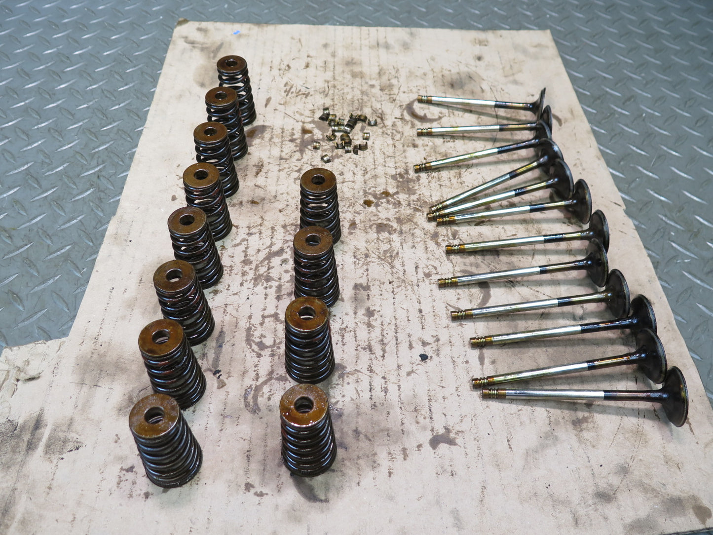 01-06 BMW E46 330ci M54 24pcs Engine Motor Inlet Valve w Spring Set OEM