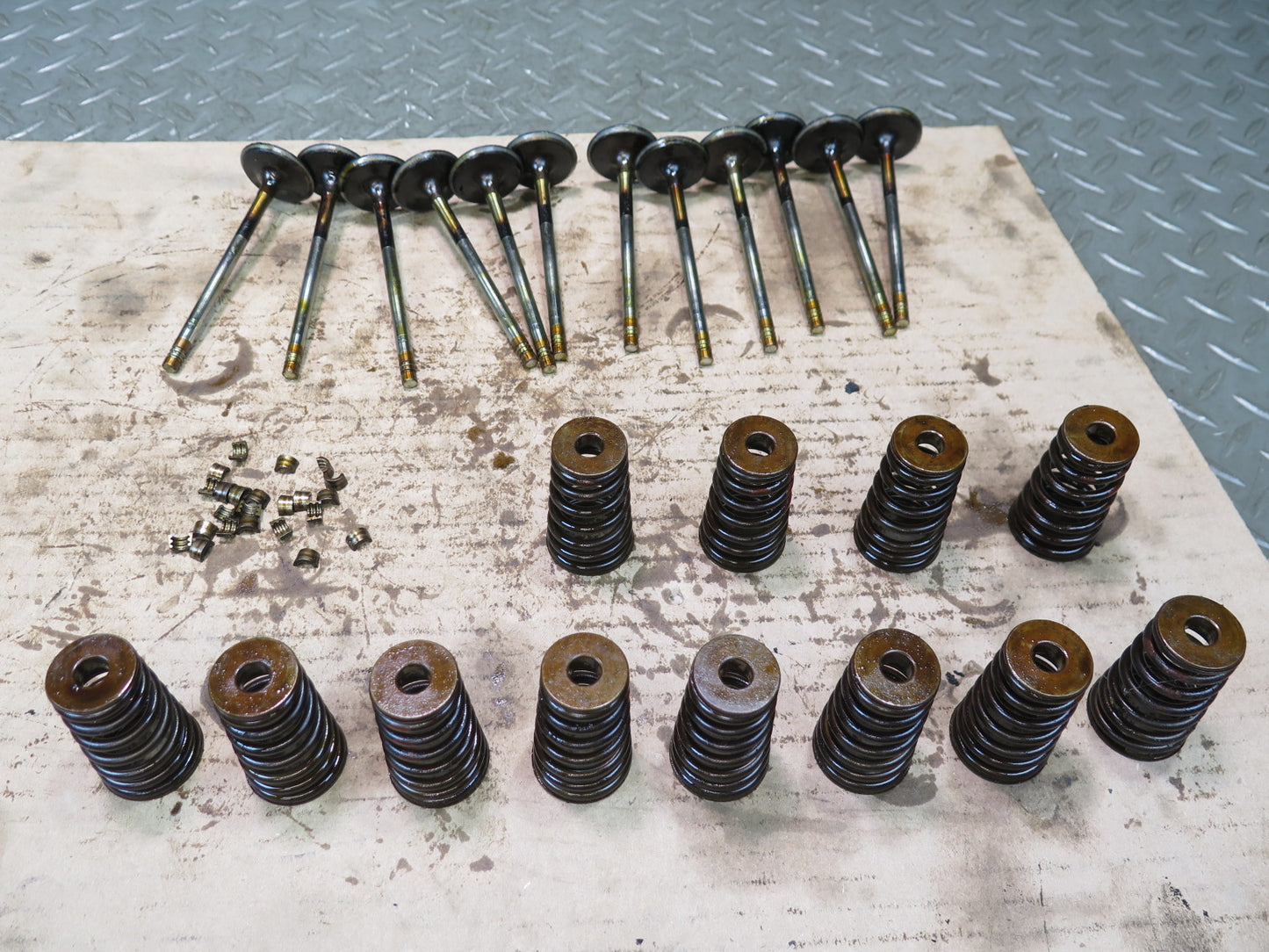 01-06 BMW E46 330ci M54 24pcs Engine Motor Inlet Valve w Spring Set OEM