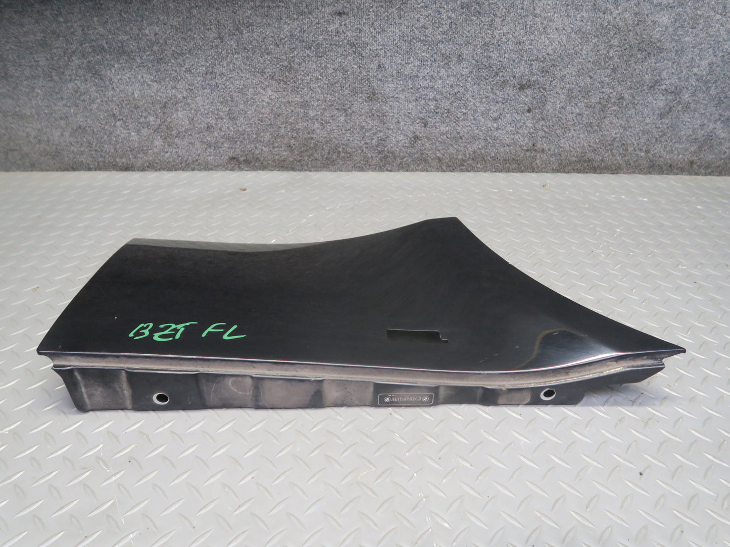 96-02 BMW E36/7 Z3 Front Left Fender Shell Cover Panel Black OEM