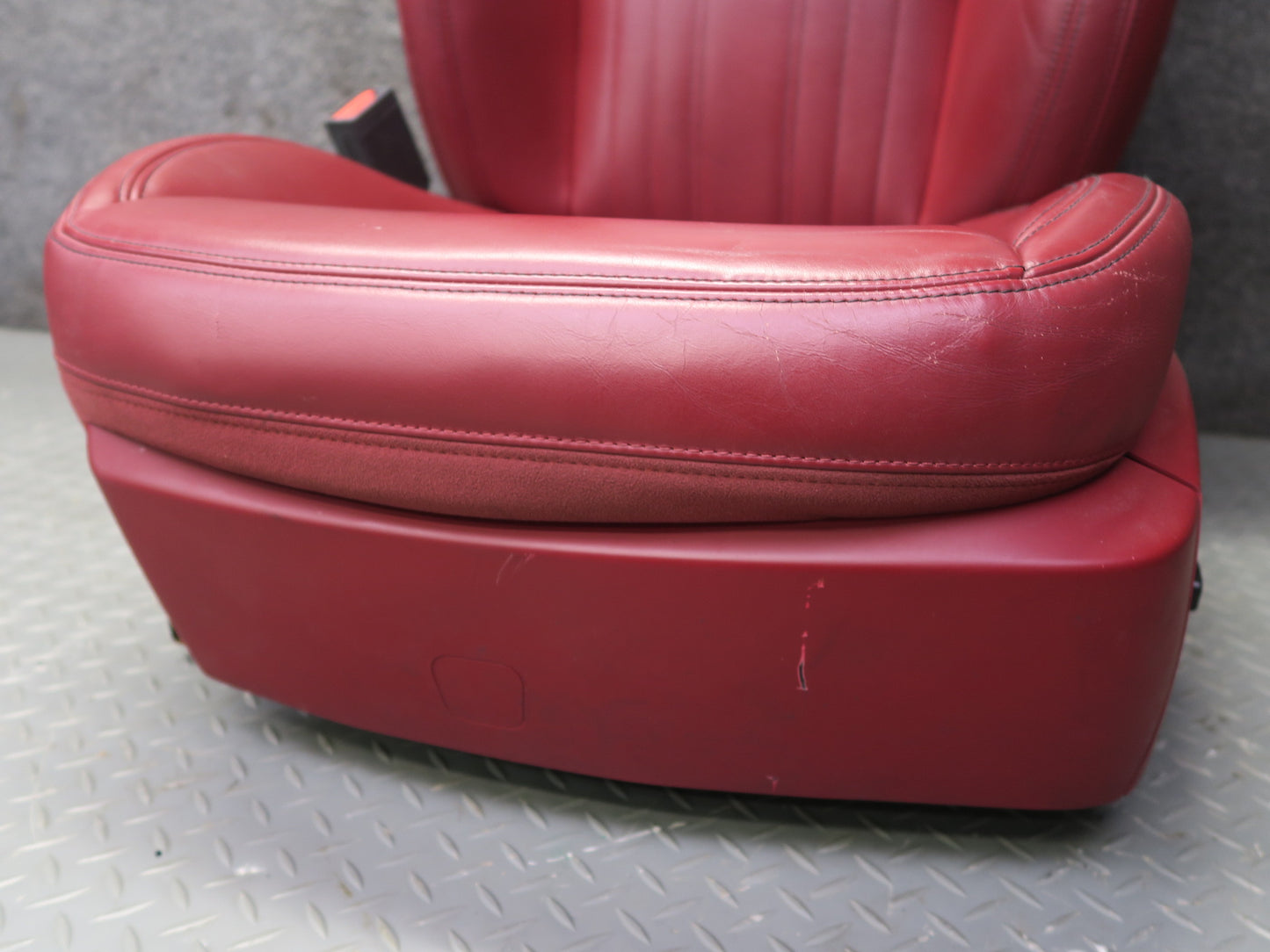 2017-2020 Maserati Levante M161 Front & Rear Left & Right Leather Seat RED Set
