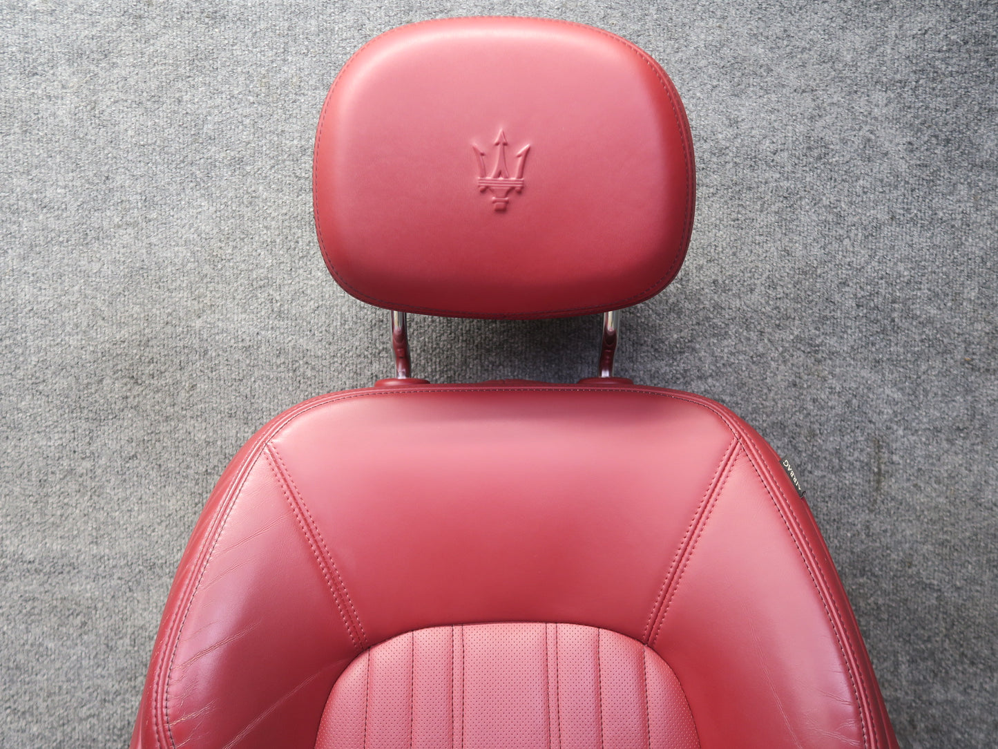 2017-2020 Maserati Levante M161 Front & Rear Left & Right Leather Seat RED Set