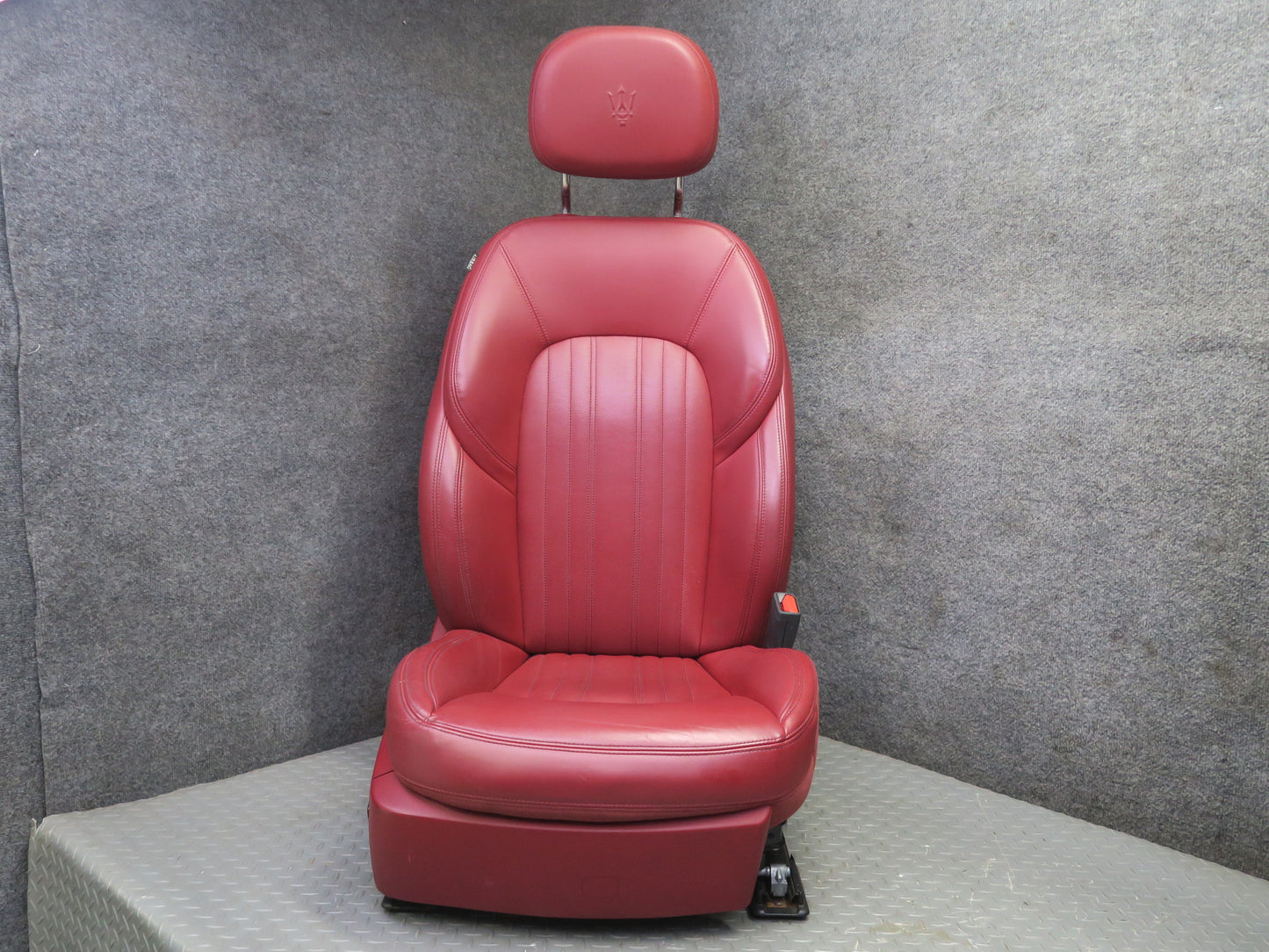 2017-2020 Maserati Levante M161 Front & Rear Left & Right Leather Seat RED Set