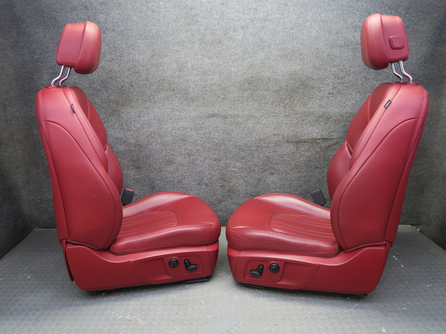 2017-2020 Maserati Levante M161 Front & Rear Left & Right Leather Seat RED Set