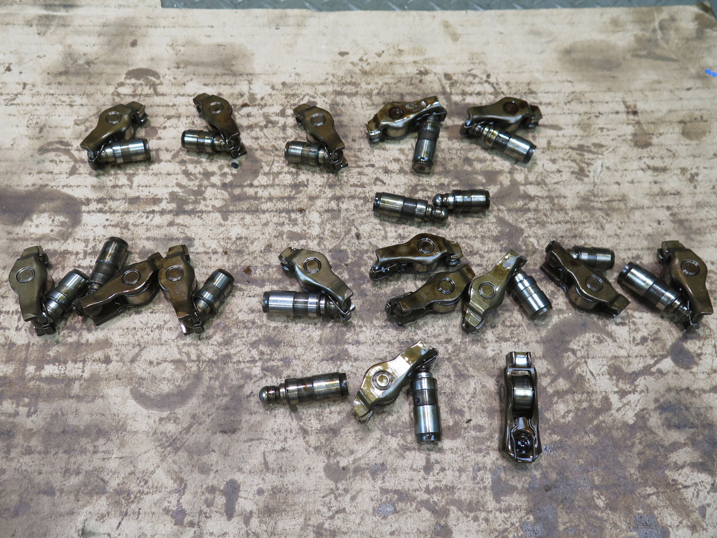 07-15 Mini S R55 R56 R57 1.6L N18 16pcs Engine Rocker Arm Valve Lifter Set OEM