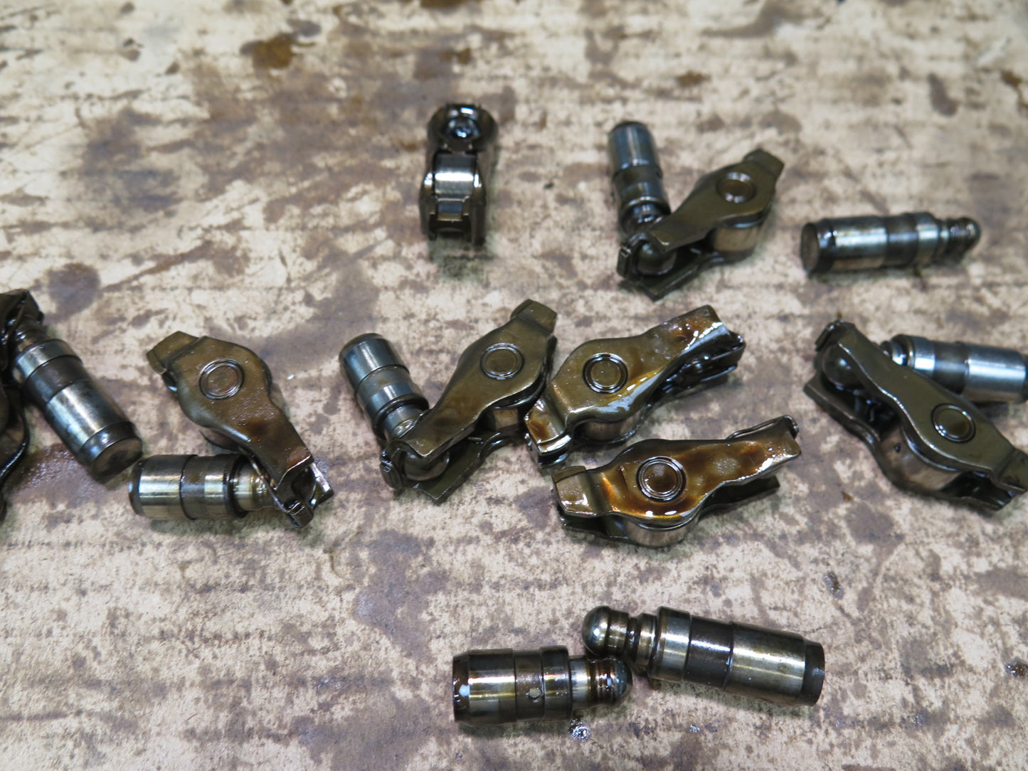 07-15 Mini S R55 R56 R57 1.6L N18 16pcs Engine Rocker Arm Valve Lifter Set OEM