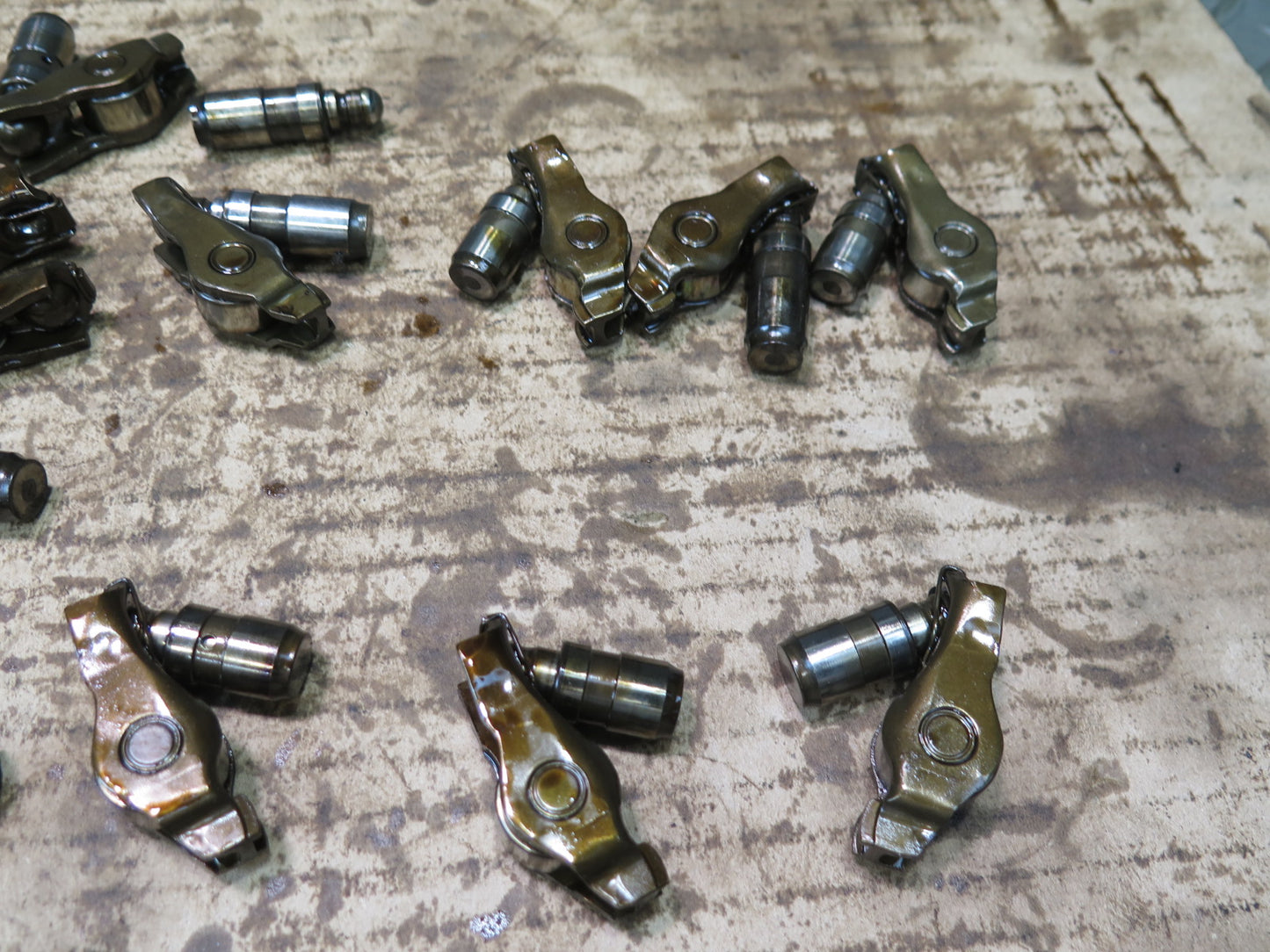 07-15 Mini S R55 R56 R57 1.6L N18 16pcs Engine Rocker Arm Valve Lifter Set OEM