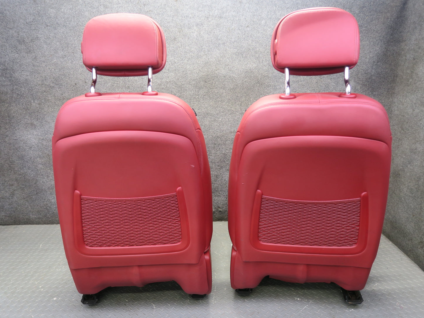 2017-2020 Maserati Levante M161 Front & Rear Left & Right Leather Seat RED Set